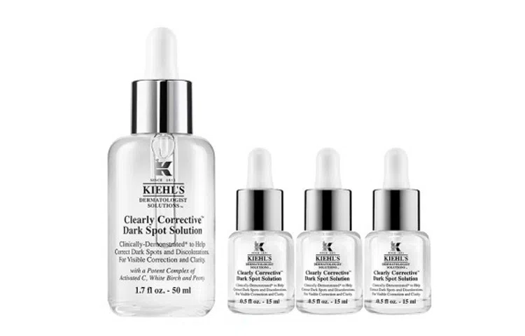 科颜氏 亮肤淡斑精华套组 滋润