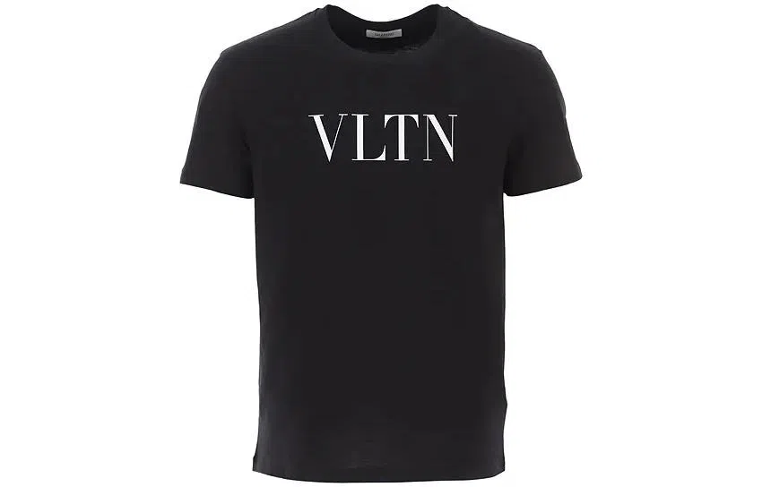 Valentino Logo T-Shirt Black