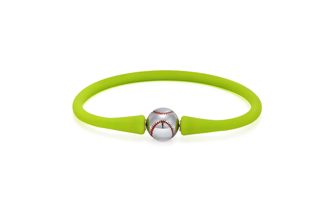 恋朵 户外可拆卸篮球足球棒球设计感 钛钢 手环 男女同款情侣款