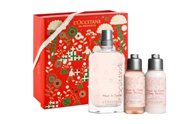 欧舒丹 甜蜜樱花系列淡香水礼盒套装