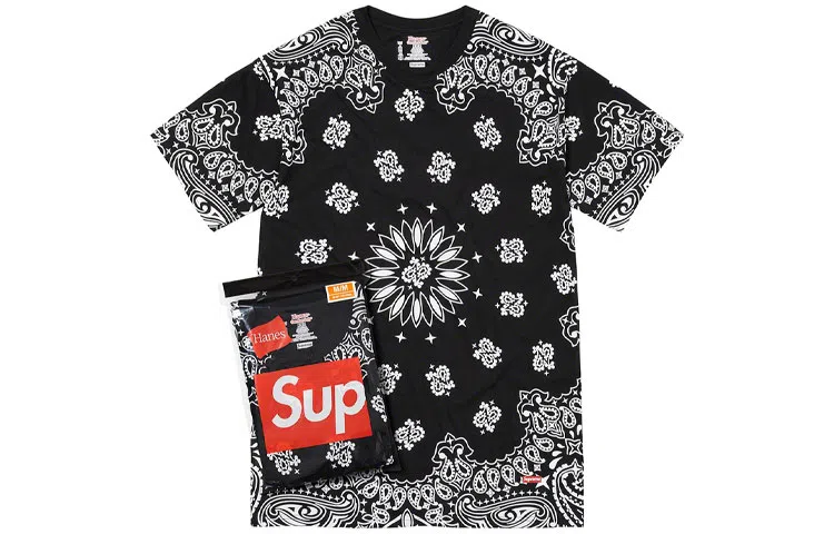 Supreme x Hanes Bandana Tagless Tees