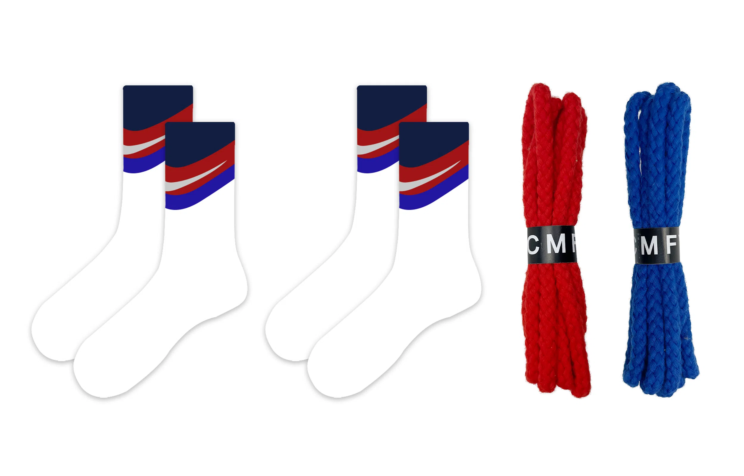 CMFY "White and University Red"