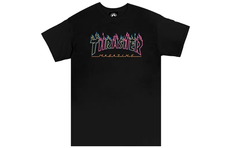 Thrasher Flame Logo T-Shirt