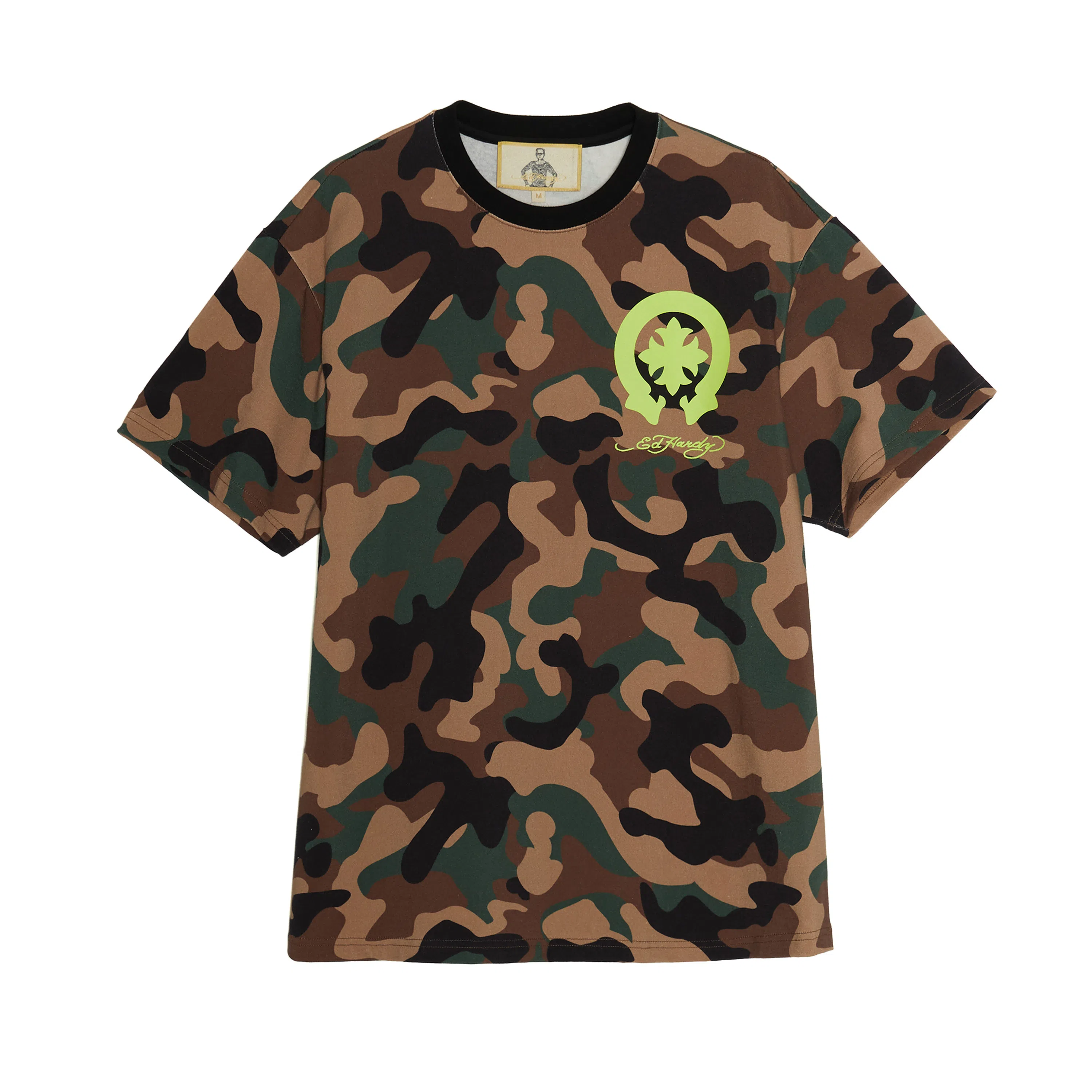 Ed Hardy Camo Cross Tee