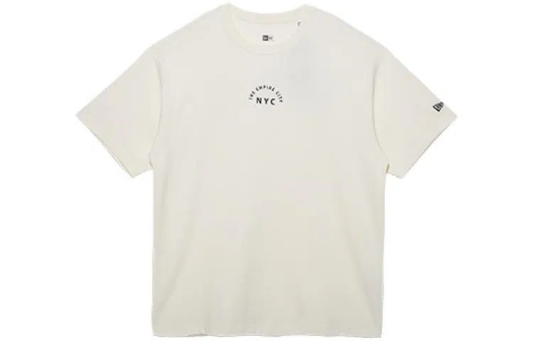 New Era Ivory Logo Tee