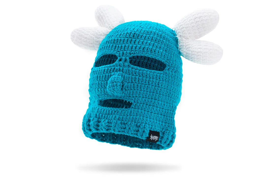 Kenmo Knitted Beanie Blue