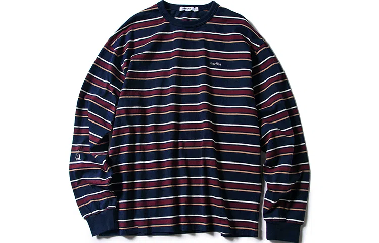Nautica Striped Long Sleeve Tee