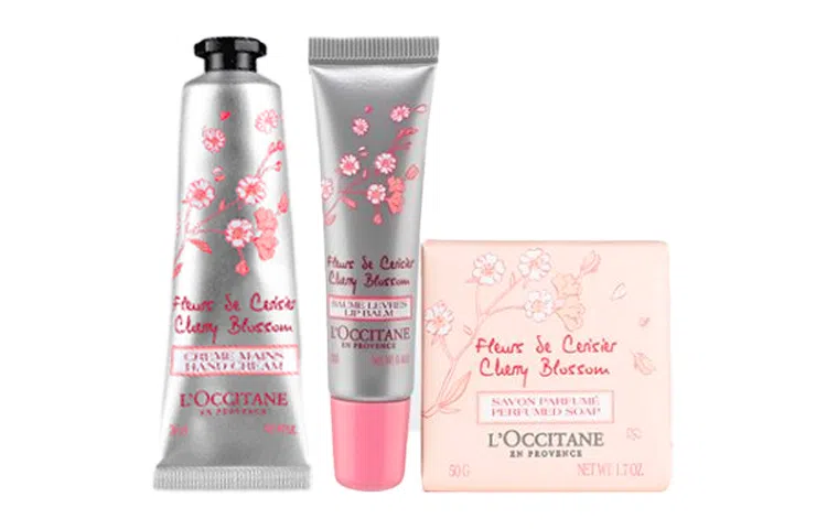 欧舒丹 樱花手唇皂套装