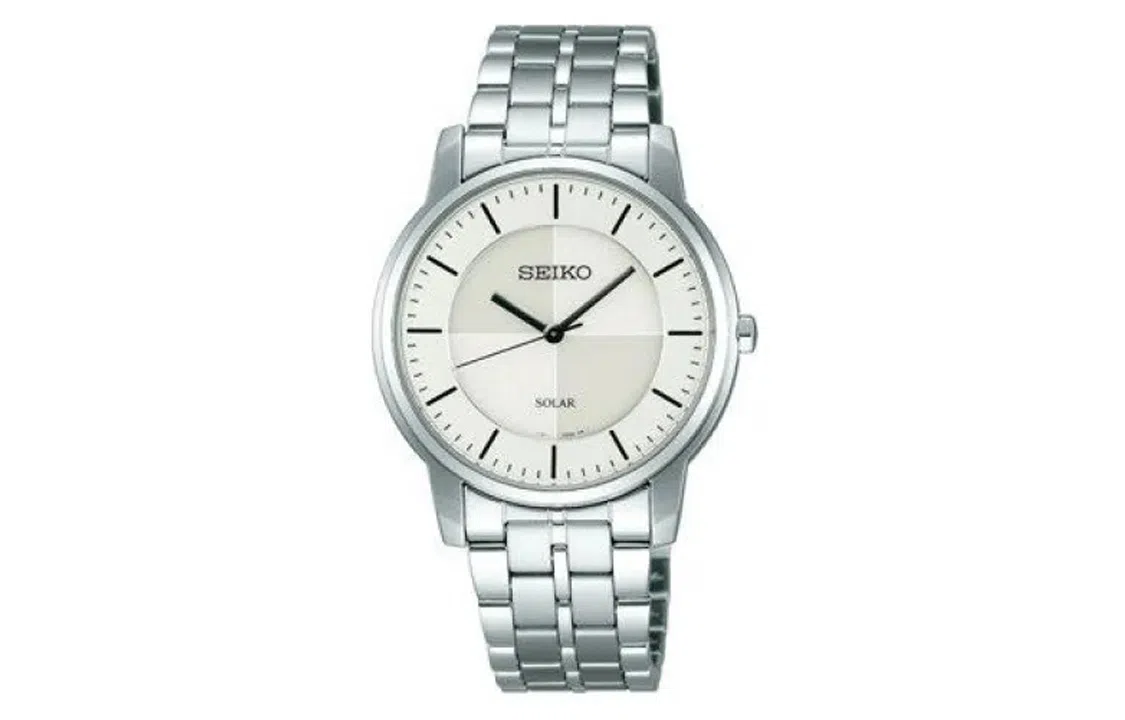 Seiko Solar Quartz Men's Watch