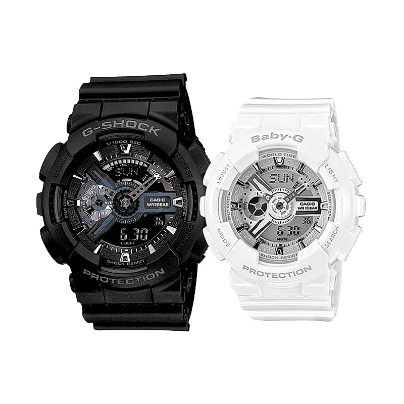CASIOG-SHOCK BA-110X-7A3+GA-110-1B
