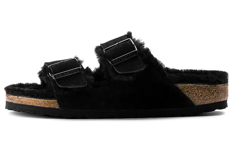 Birkenstock Arizona Shearling Black