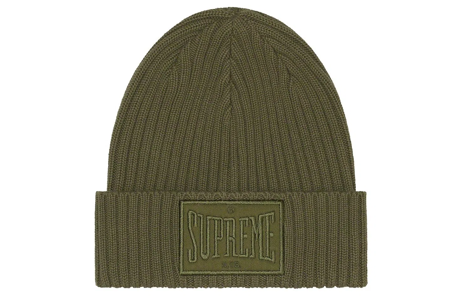 Supreme Week 1 Overdyed Patch Beanie