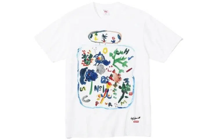 Supreme x Yohji Yamamoto Paint Tee