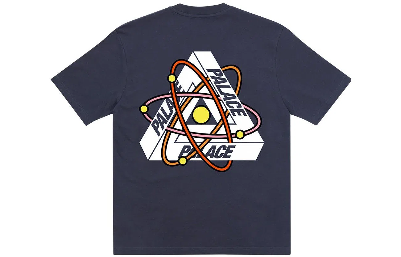 PALACE FW22 Tri-atom T-shirt Navy LogoT