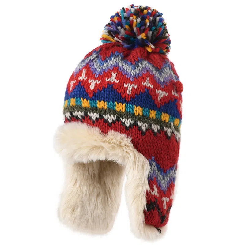 KENMONT Plush Earflap Hat