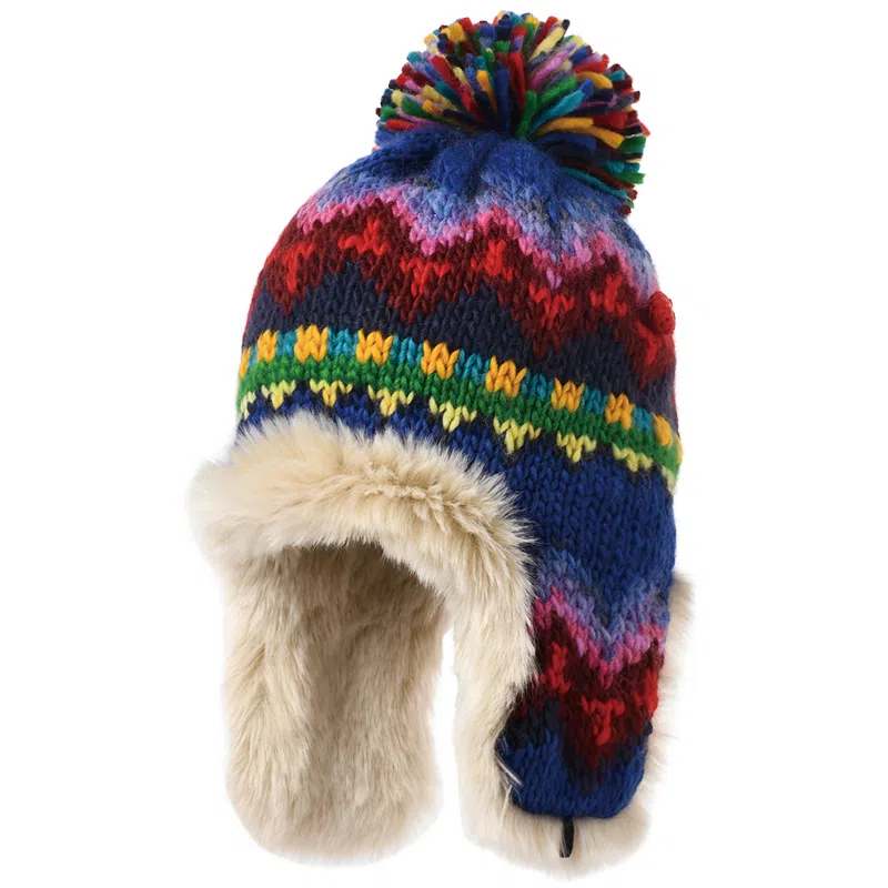 KENMONT Plush Earflap Hat