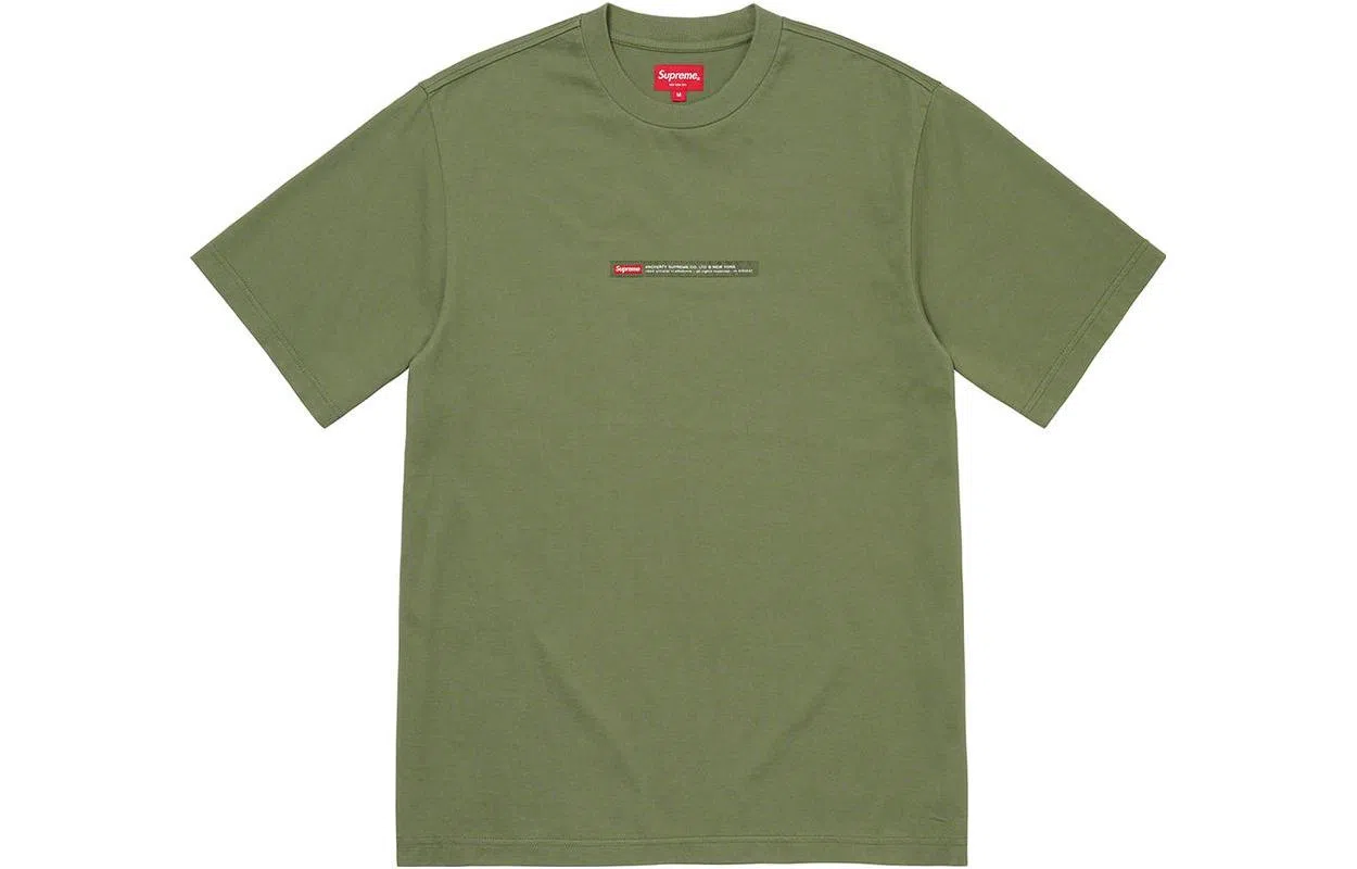 Supreme FW22 Week 6 Property Label S/s Top