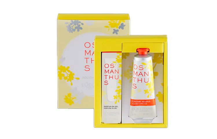 欧舒丹 桂花护手霜啫喱套组