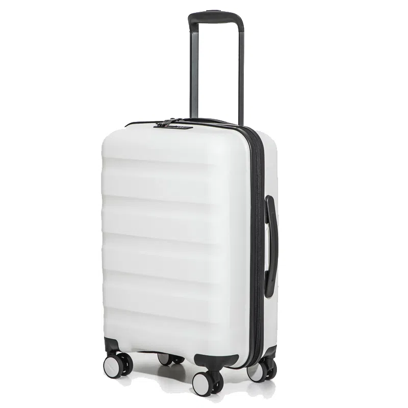 JOLLYING Mineral White Carry-On Suitcase