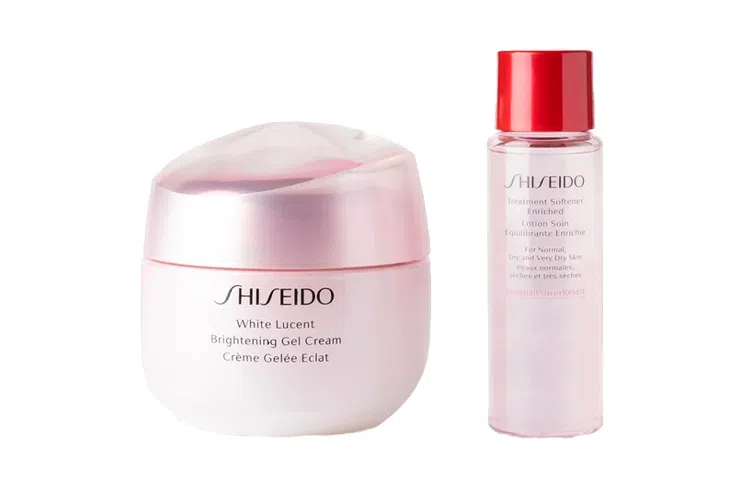 资生堂 保湿霜化妆水组合套装 补水保湿