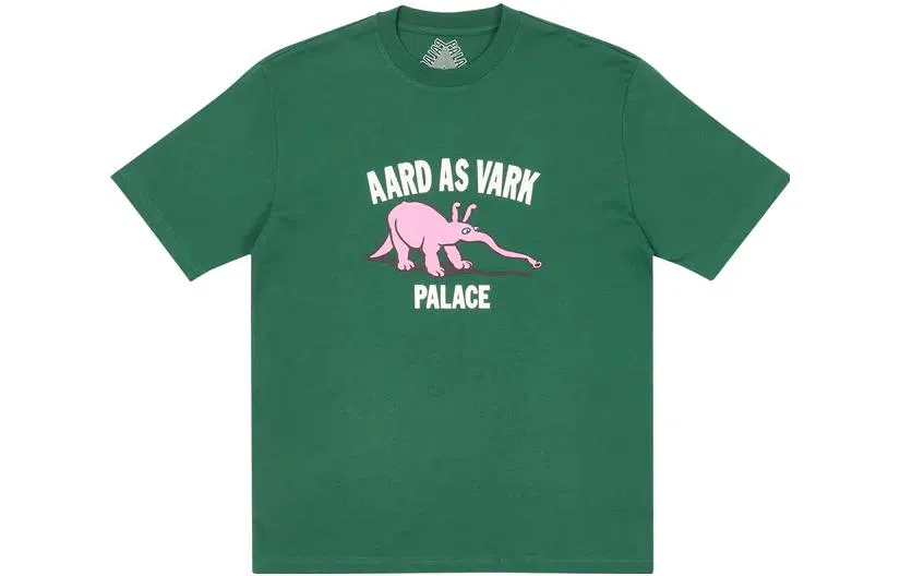 PALACE FW22 Aard As Vark T-shirt Green T