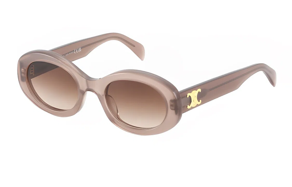 Celine Oval Sunglasses Light Pink
