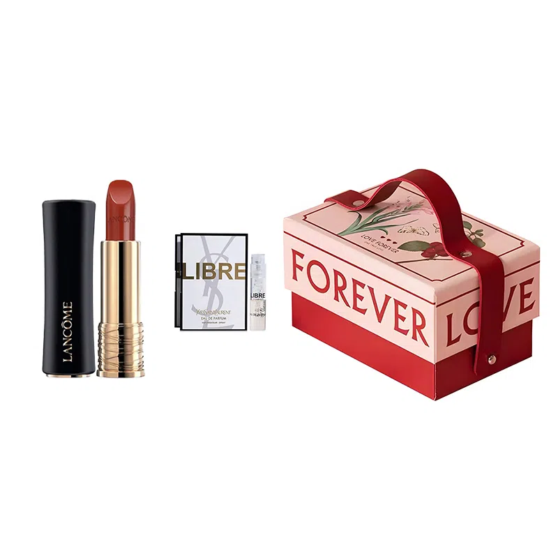 兰蔻 全新菁纯唇膏小蛮腰柔润口红 保湿