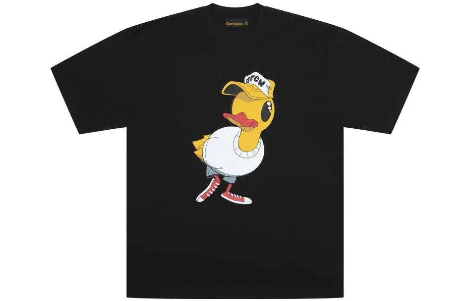 Drew House FW22 Lucky Ss Tee-Lucky Black T