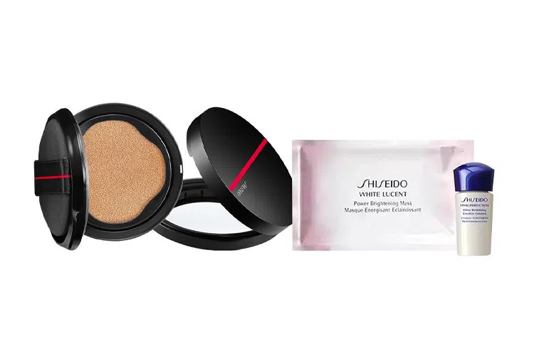 资生堂 随肌应变持妆气垫套装 提亮肤色