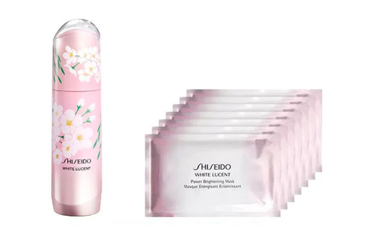 资生堂 光透耀白焕颜精华液限量版套装