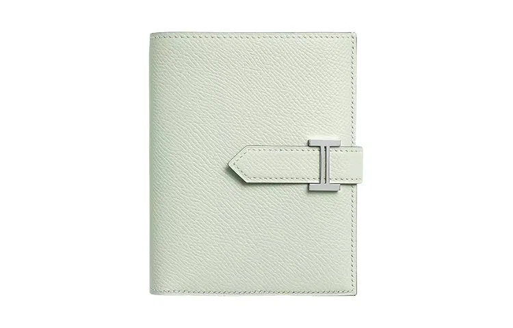 HERMES Bearn Epsom 0S Vert Fizz