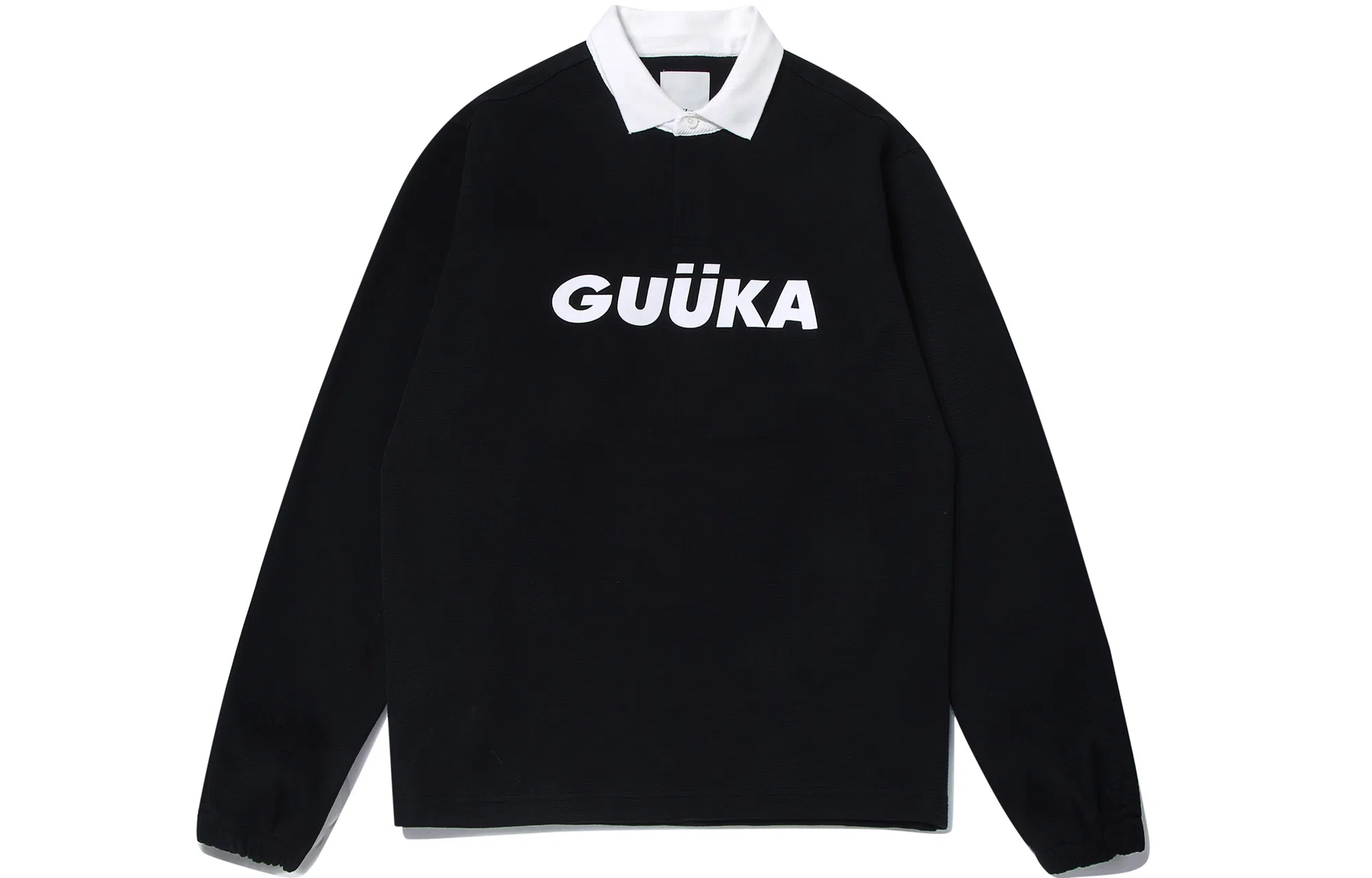 Guuka FW22 Black Polo Tee