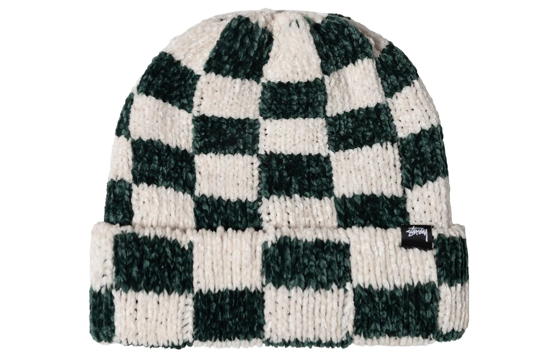 Stussy Beanie Green/White