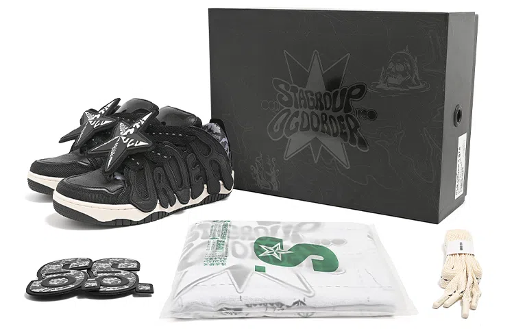 STA x OLD ORDER Skater 001 Black Nylon Special Edition