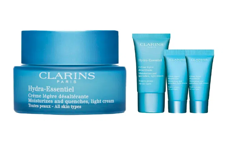 娇韵诗 沁润奇肌保湿轻盈乳霜套装 滋润