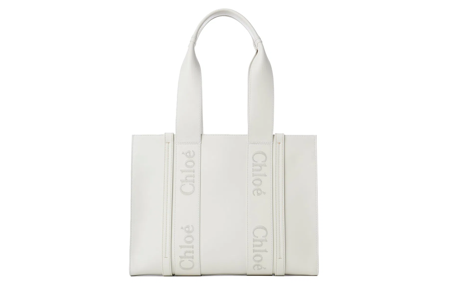 Chloe Woody Logo Tote