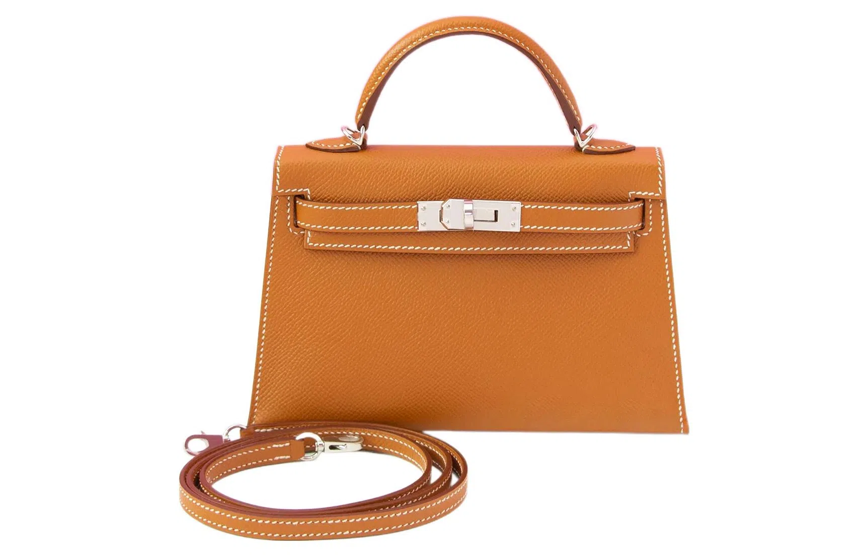 HERMES Mini Kelly Epsom 37 Gold