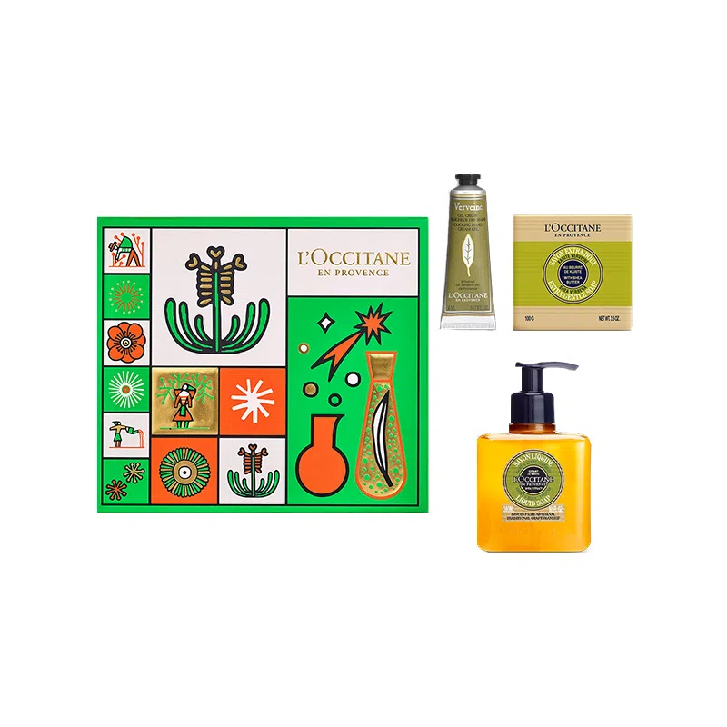 欧舒丹 马鞭草护理套装