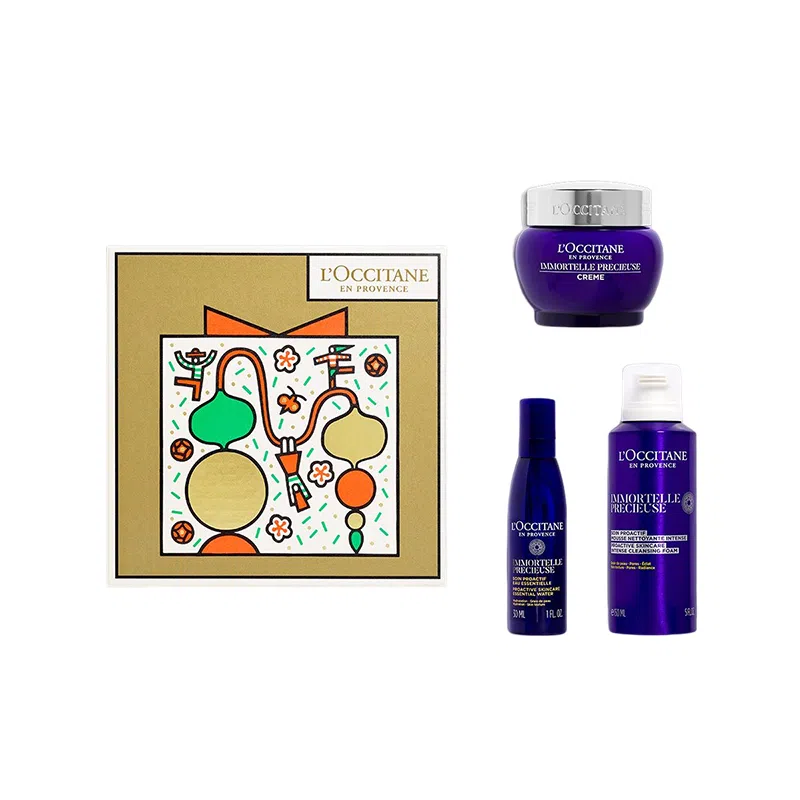 欧舒丹 蜡菊面部护肤套装