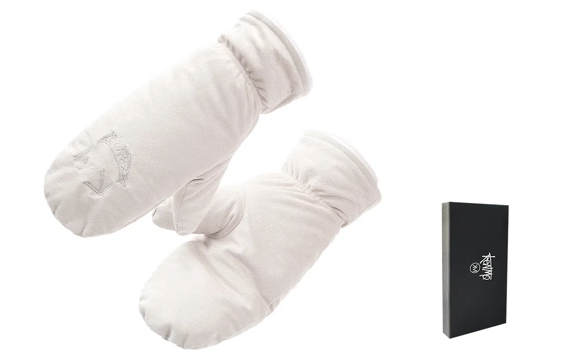 肯默 搞怪笑脸 秋冬加绒加厚保暖 绒线手套 男女同款情侣款