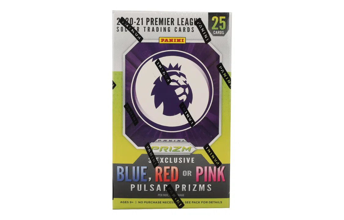 PANINI 2020-21 PRIZM PREMIER LEAGUE SOCCER Cereal Box