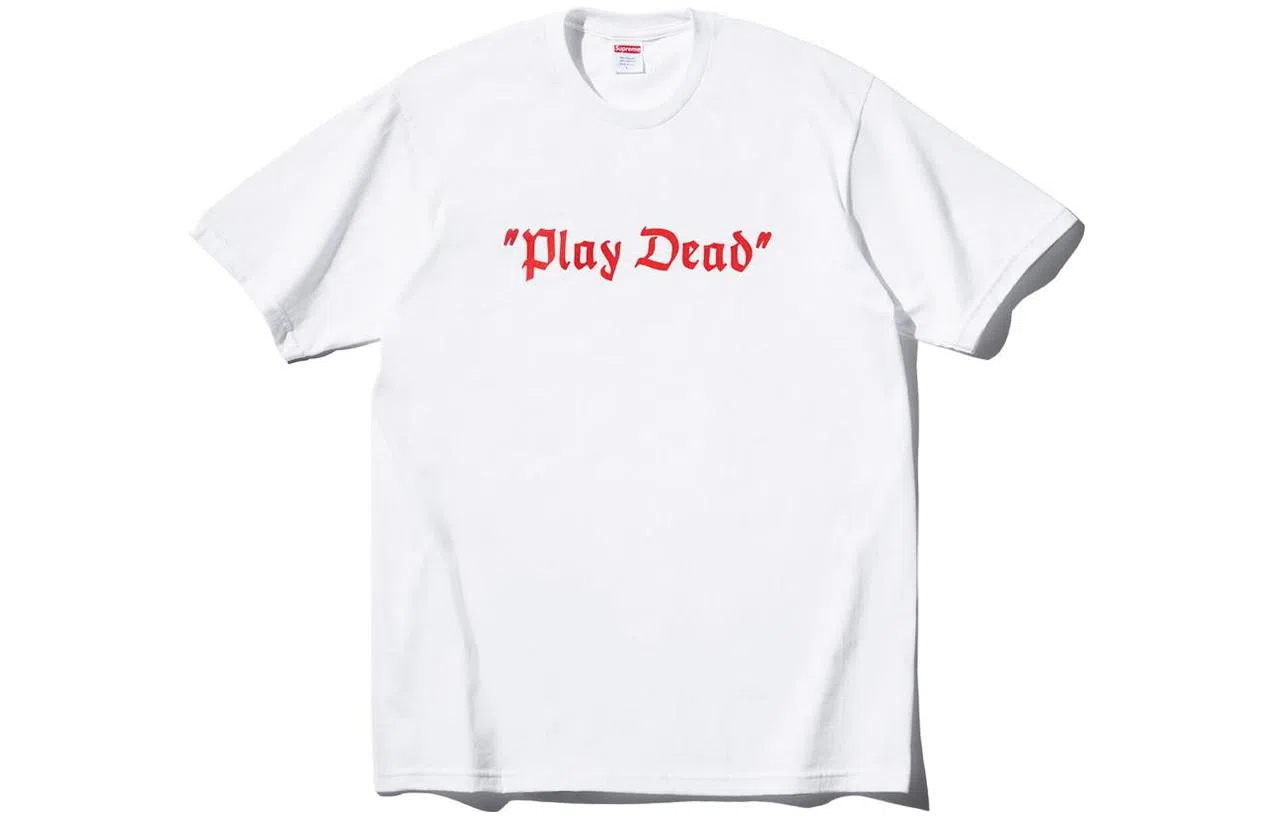 Supreme Play Dead Tee White