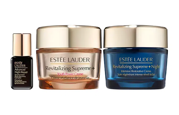 雅诗兰黛 日霜晚霜修护精华套装 滋润修护