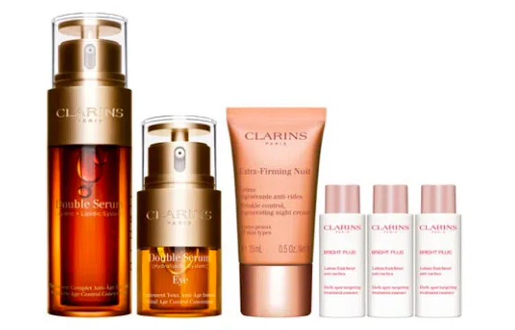 娇韵诗 黄金亮眼透亮弹力组 保湿提亮