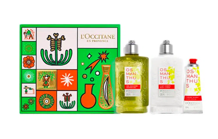 欧舒丹 圣诞限定礼盒桂花身体护理套装