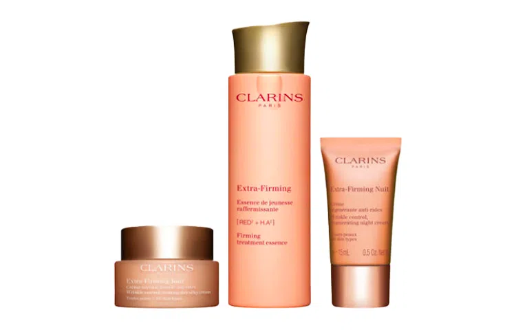 娇韵诗 焕颜紧致日霜护肤套装 保湿紧致