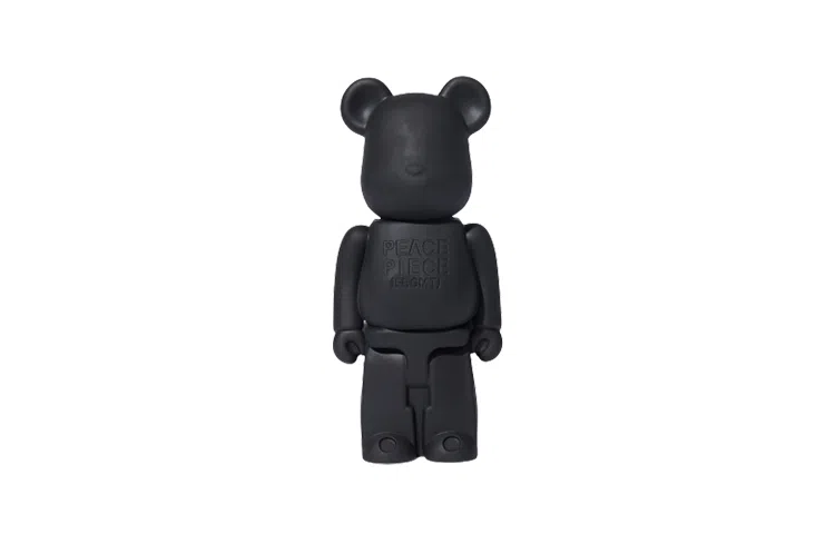 BE@RBRICK x Hiroshi Fujiwara "b@sqeeze" White/Black
