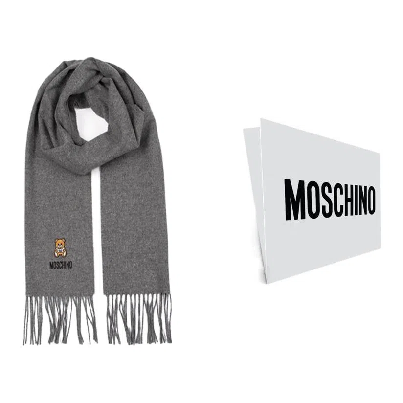 Moschino Scarf Light Grey