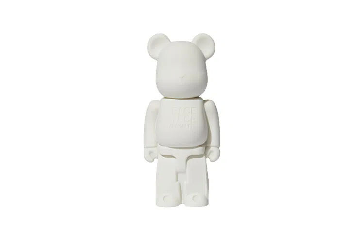BE@RBRICK x Hiroshi Fujiwara "b@sqeeze" White/Black