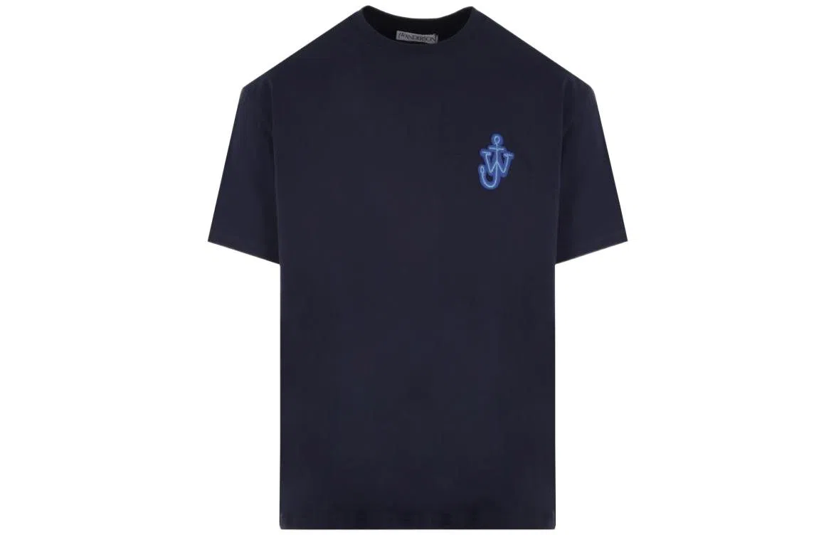 JW Anderson Anchor Logo T-Shirt Blue